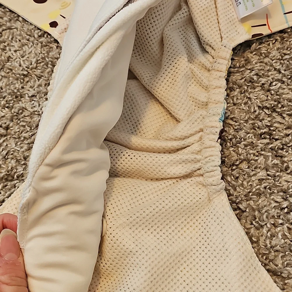Grovia Yellow Trees Hybrid Diaper
